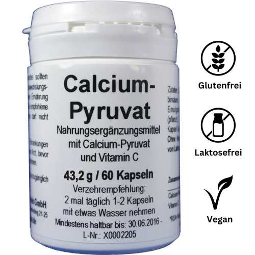 Calcium-Pyruvat – Energiestoffwechsel & Fettverbrennung